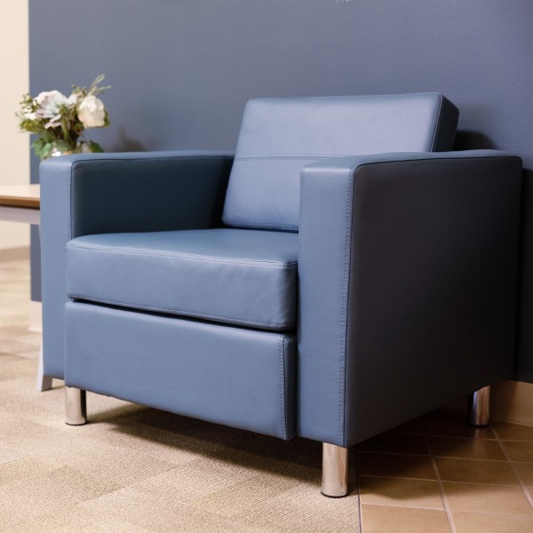 Enhance office design with Eco Bonded Leather Sofas, available at National Business Furniture. Buy now!